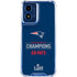 NFL Super Bowl LIII Champions Go Pats Moto G 5G (2024) Clear Case
