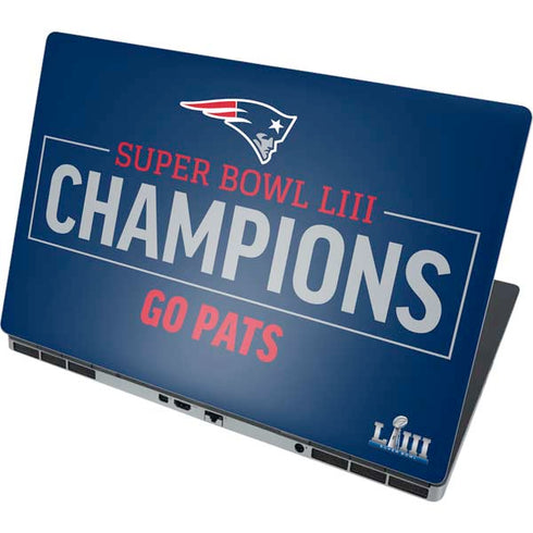 NFL Super Bowl LIII Champions Go Pats Dell Precision Skin