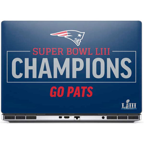 NFL Super Bowl LIII Champions Go Pats Dell Precision Skin