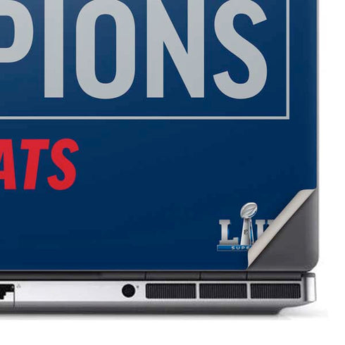 NFL Super Bowl LIII Champions Go Pats Dell Precision Skin