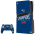 NFL Super Bowl LIII Champions Go Pats PS5 Pro Disk Bundle Skin