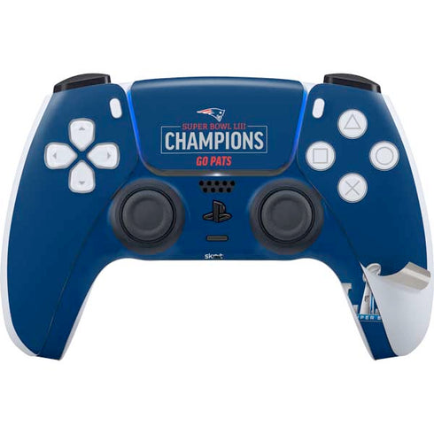 NFL Super Bowl LIII Champions Go Pats PS5 Pro Disk Bundle Skin