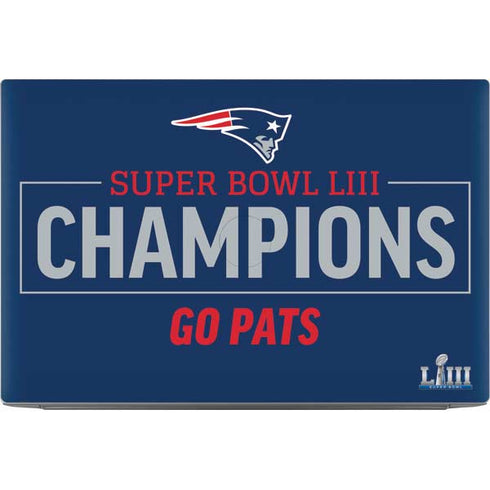 NFL Super Bowl LIII Champions Go Pats Dell XPS Skin