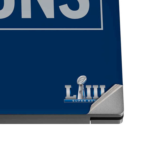 NFL Super Bowl LIII Champions Go Pats Dell XPS Skin
