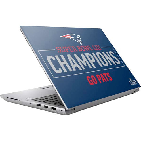 NFL Super Bowl LIII Champions Go Pats HP ZBook Fury 16 G10 Skin