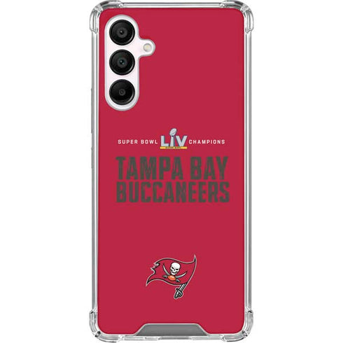 NFL Super Bowl LV Champions Tampa Bay Buccaneers Galaxy A16 5G Clear Case