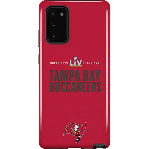 NFL Super Bowl LV Champions Tampa Bay Buccaneers Galaxy Note20 5G Pro Case