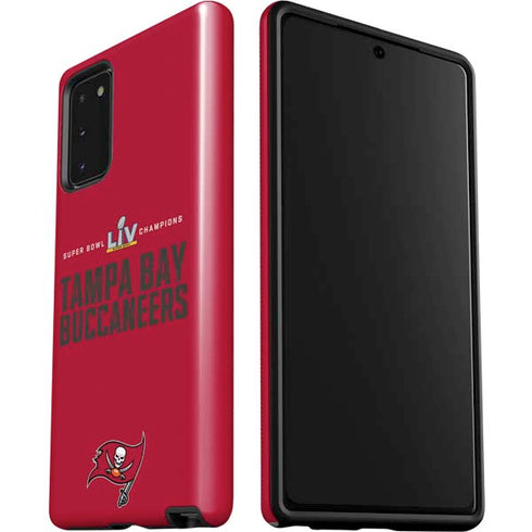 NFL Super Bowl LV Champions Tampa Bay Buccaneers Galaxy Note20 5G Pro Case