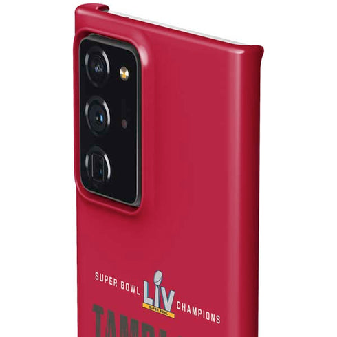 NFL Super Bowl LV Champions Tampa Bay Buccaneers Galaxy Note20 Ultra 5G Lite Case