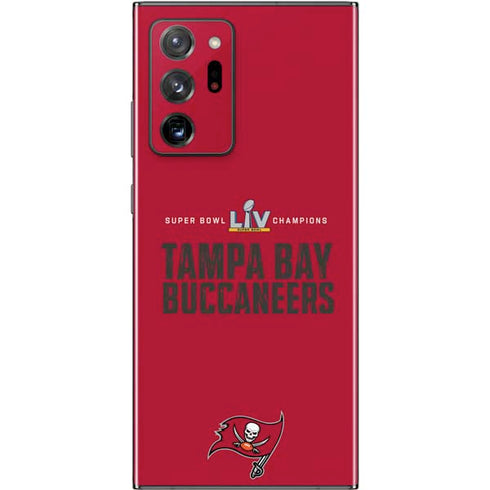 NFL Super Bowl LV Champions Tampa Bay Buccaneers Galaxy Note20 Ultra 5G Skin