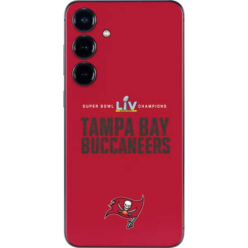 NFL Super Bowl LV Champions Tampa Bay Buccaneers Galaxy S24 Plus Skin