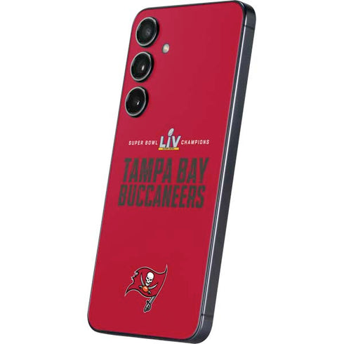 NFL Super Bowl LV Champions Tampa Bay Buccaneers Galaxy S25 Plus Skin