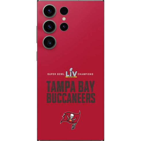 NFL Super Bowl LV Champions Tampa Bay Buccaneers Galaxy S25 Ultra Skin