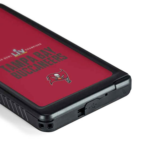 NFL Super Bowl LV Champions Tampa Bay Buccaneers Galaxy S24 Ultra Waterproof Case
