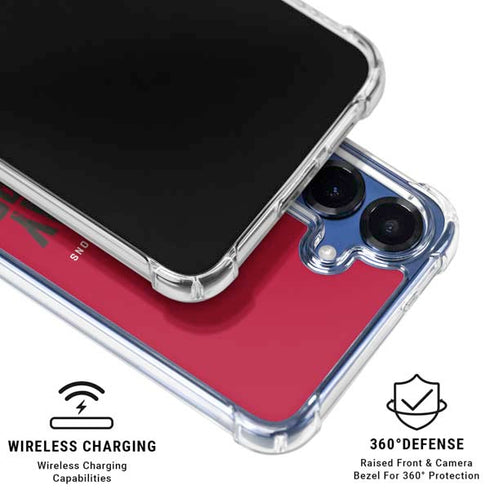NFL Super Bowl LV Champions Tampa Bay Buccaneers Galaxy S25 Plus Clear Case