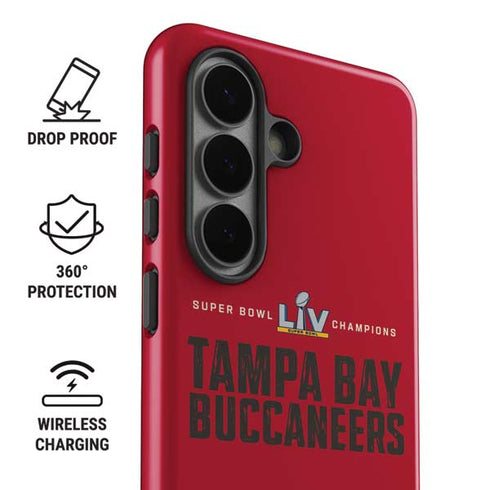 NFL Super Bowl LV Champions Tampa Bay Buccaneers Galaxy S26 Impact Case