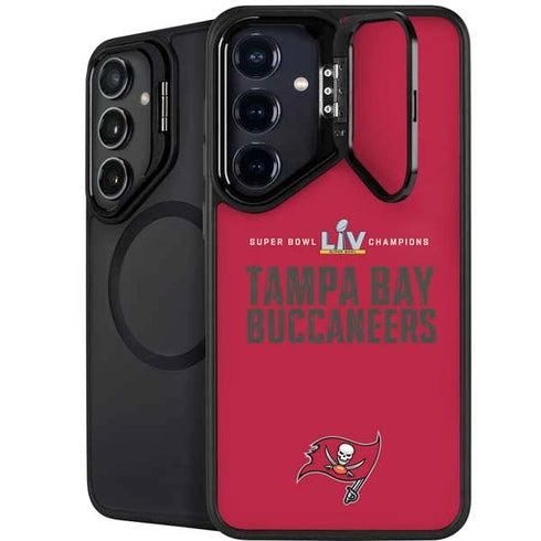 NFL Super Bowl LV Champions Tampa Bay Buccaneers Galaxy S26 Plus Kickstand Case