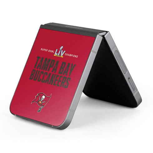 NFL Super Bowl LV Champions Tampa Bay Buccaneers Galaxy Z Flip6 Skin