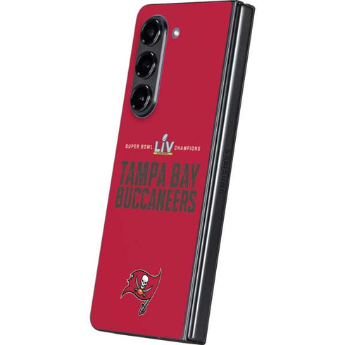NFL Super Bowl LV Champions Tampa Bay Buccaneers Galaxy Z Fold5 5G Skin