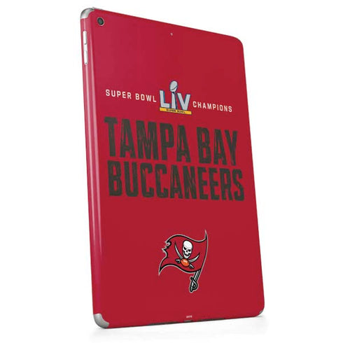 NFL Super Bowl LV Champions Tampa Bay Buccaneers Apple iPad Skin