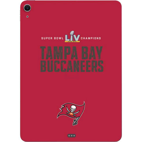 NFL Super Bowl LV Champions Tampa Bay Buccaneers Apple iPad Air Skin