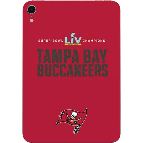 NFL Super Bowl LV Champions Tampa Bay Buccaneers Apple iPad Mini Skin