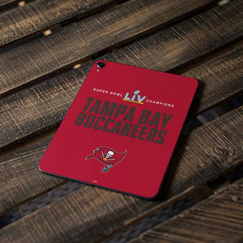 NFL Super Bowl LV Champions Tampa Bay Buccaneers Apple iPad Pro Skin