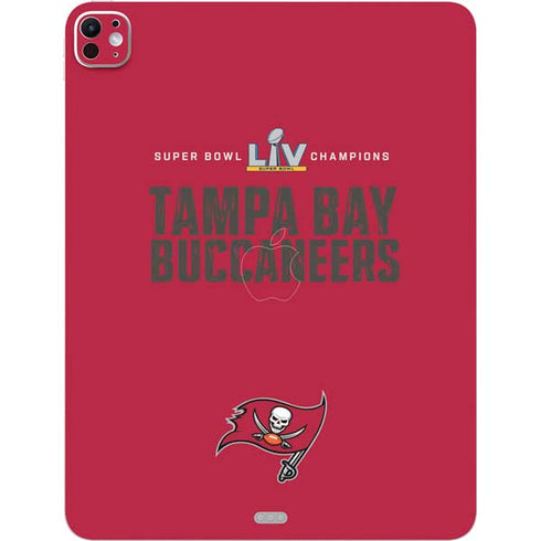 NFL Super Bowl LV Champions Tampa Bay Buccaneers iPad Pro 13in M4 (2024) Skin