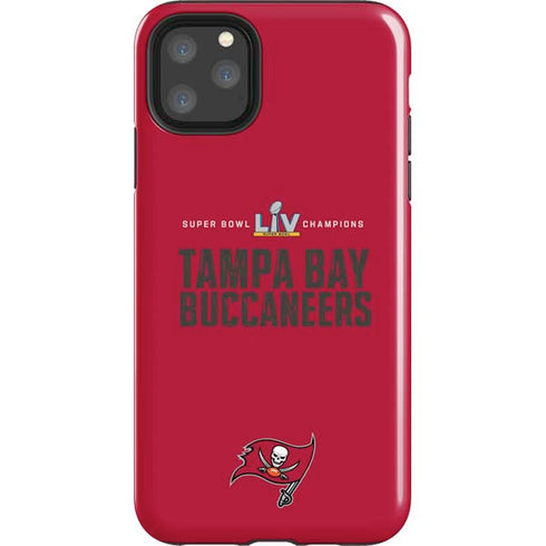NFL Super Bowl LV Champions Tampa Bay Buccaneers iPhone Cases