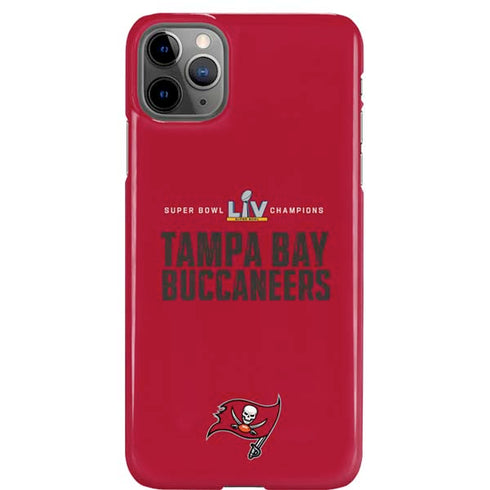 NFL Super Bowl LV Champions Tampa Bay Buccaneers iPhone Cases