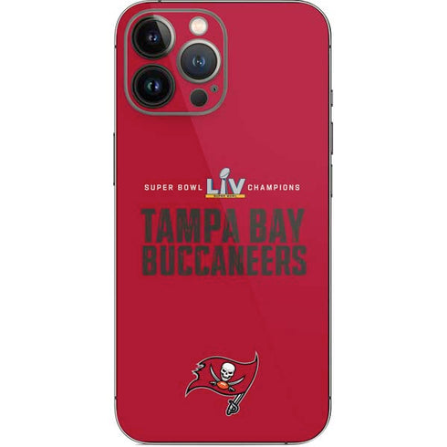 NFL Super Bowl LV Champions Tampa Bay Buccaneers iPhone 15 Pro Max Skin