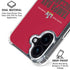 NFL Super Bowl LV Champions Tampa Bay Buccaneers iPhone 16 Plus Clear Case