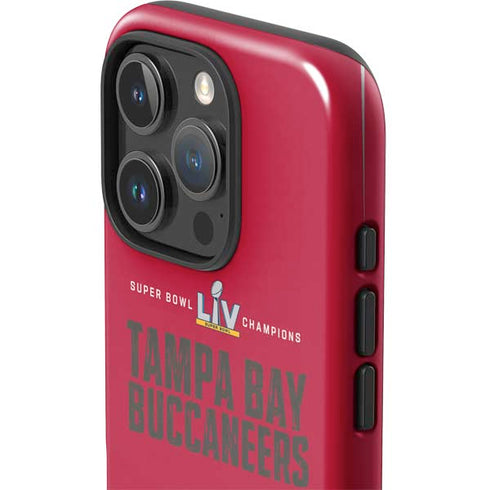 NFL Super Bowl LV Champions Tampa Bay Buccaneers iPhone 16 Pro Impact Case