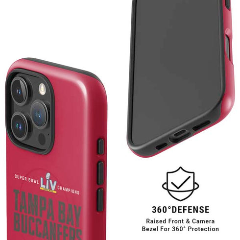 NFL Super Bowl LV Champions Tampa Bay Buccaneers iPhone 16 Pro Magsafe Impact Case
