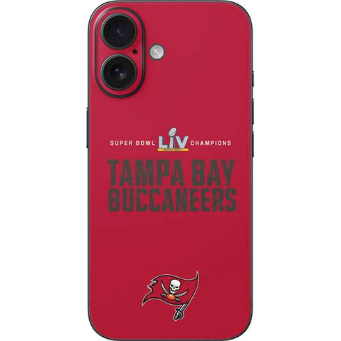 NFL Super Bowl LV Champions Tampa Bay Buccaneers iPhone 16 Skin