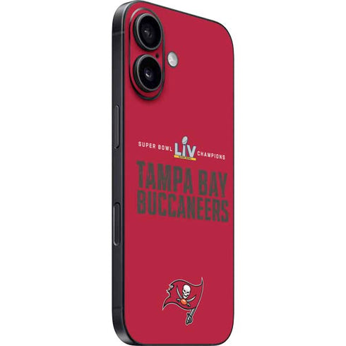 NFL Super Bowl LV Champions Tampa Bay Buccaneers iPhone 16 Skin