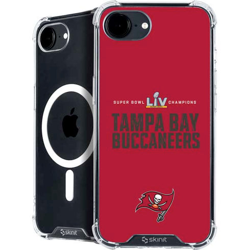 NFL Super Bowl LV Champions Tampa Bay Buccaneers iPhone 16e MagSafe Case