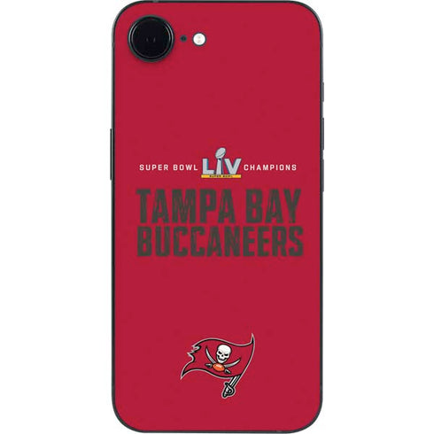 NFL Super Bowl LV Champions Tampa Bay Buccaneers iPhone 16e Skin