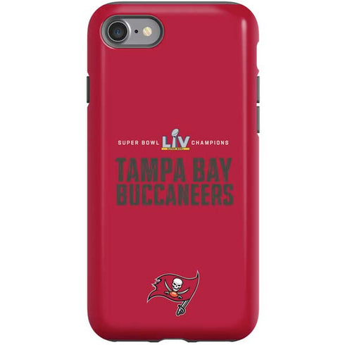 NFL Super Bowl LV Champions Tampa Bay Buccaneers iPhone SE (2nd & 3rd Gen) Pro Case