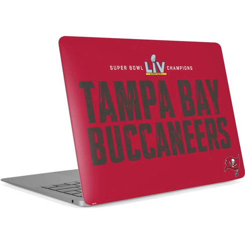 NFL Super Bowl LV Champions Tampa Bay Buccaneers Apple MacBook Air Skin