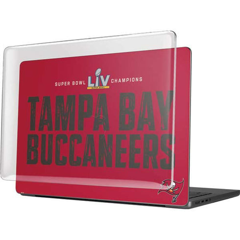 NFL Super Bowl LV Champions Tampa Bay Buccaneers MacBook Pro 14in (2021-24) Case plus Skin