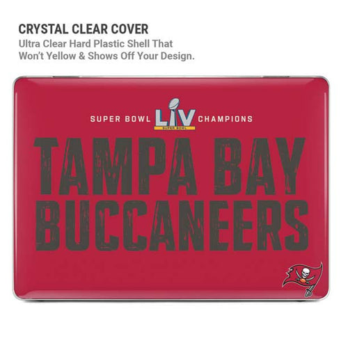 NFL Super Bowl LV Champions Tampa Bay Buccaneers MacBook Cases