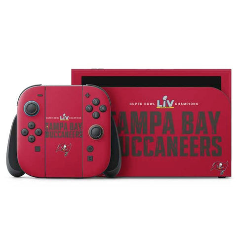 NFL Super Bowl LV Champions Tampa Bay Buccaneers Nintendo Skins