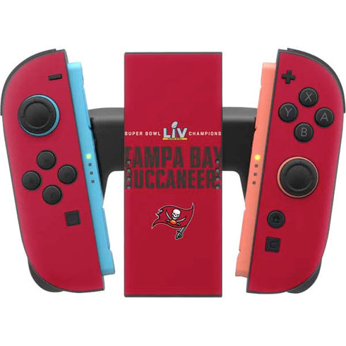 NFL Super Bowl LV Champions Tampa Bay Buccaneers Nintendo Switch 2 (2025) Joy-Con Controller Skin