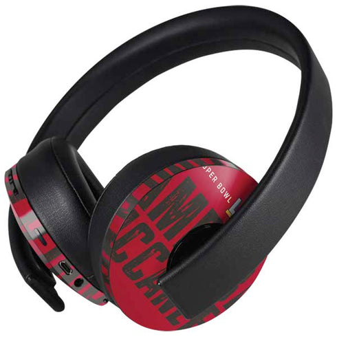NFL Super Bowl LV Champions Tampa Bay Buccaneers PlayStation 4 Gold Wireless Headset Skin