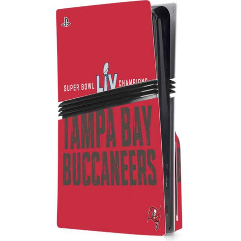 NFL Super Bowl LV Champions Tampa Bay Buccaneers PlayStation PS5 Skins