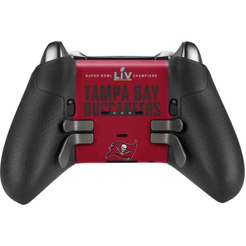 NFL Super Bowl LV Champions Tampa Bay Buccaneers Xbox Elite Wireless Controller Series 2 Skin