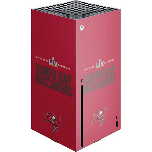 NFL Super Bowl LV Champions Tampa Bay Buccaneers Xbox Series X Skins
