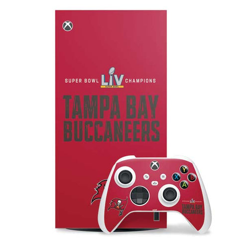 NFL Super Bowl LV Champions Tampa Bay Buccaneers Xbox Series X Skins