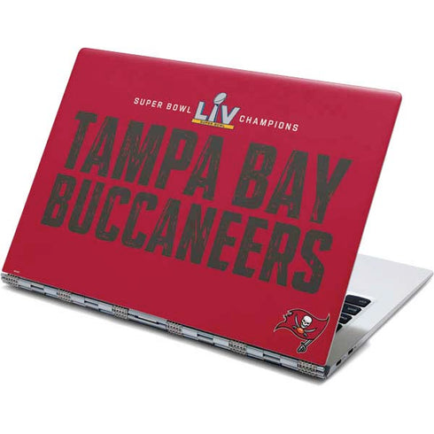NFL Super Bowl LV Champions Tampa Bay Buccaneers Yoga 910 2-in-1 14in Touch-Screen Skin